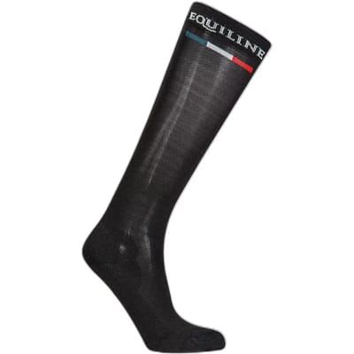 Equiline Silver Plus Light Sokken - Black - 35-38