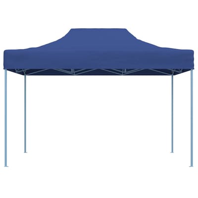 vidaXL - Partytent - inklapbaar - 3x4 - m - staal - blauw
