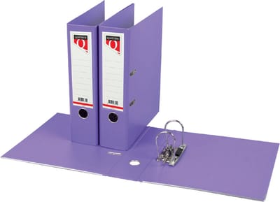 Ordner Quantore - A4 - 80mm breed - PP kunststof - violet