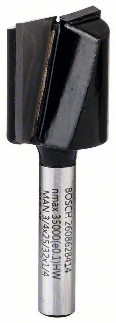 Bosch Accessories 2608628414 Groeffrees Hardmetaal Lengte 51 mm Afmeting, Ø 19 mm Werklengte 19.60 mm Schachtdiameter 6.35 mm 1 stuks