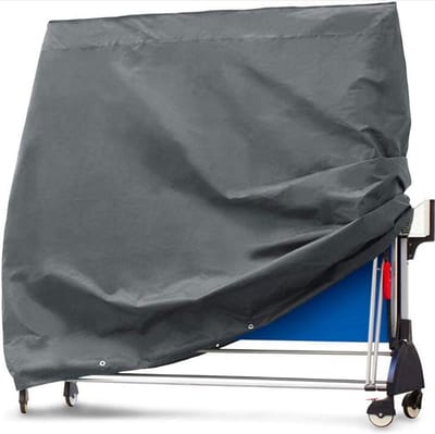 Tafeltennistafel Hoes - Afdekhoes Waterdicht - Buiten Beschermen - Oxford Doek - 165 x 70 x 185 cm - Zwart