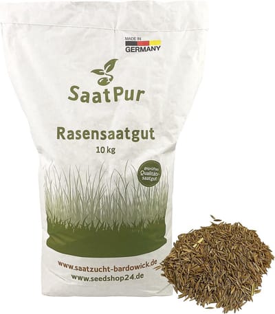 Graszaad - Speelgazon - Nieuwe aanleg - Snel kiemend - 10 kg - Groen