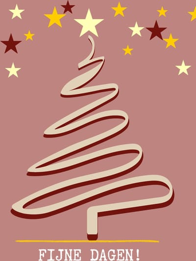 Lise Schrijft | Duurzame Kerstkaarten | 20 ansichtkaarten | met leuke sluitstickers | inclusief envelop | 100% landbouwafval, composteerbaar, houtvrij ECF, ISO 14001 gecertificeerd
