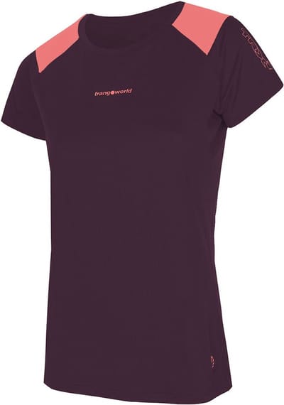 Trangoworld Trx2 Pro T-shirt Met Korte Mouwen Paars M Vrouw