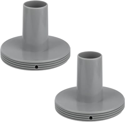 Zeefconnector voor Zwembaduitlaatpoorten 1-1/4" - Vervanging (2 stuks) met Fittingen - Past Op Verschillende Modellen