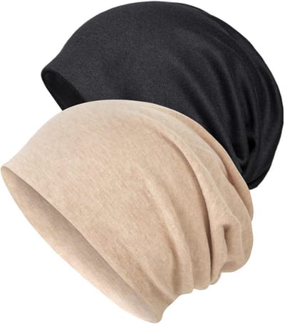 Zachte Slouchy Mutsen Beanie voor Dames en Heren - Lichtgewicht Chemo Hoofddeksel en Slaapmuts