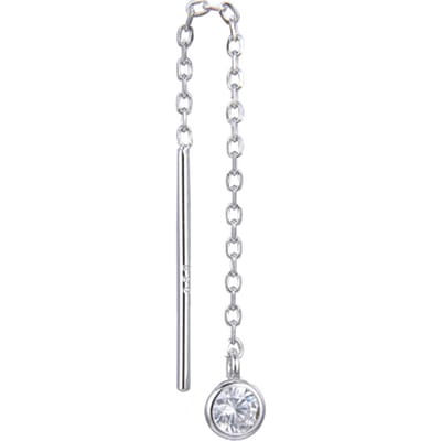 Gena.paris 'Round' Dames 925 Zilveren Dangles - Zilver GBO1530/35-W