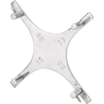 Tandheelkundige Orthodontische Bracket Positie Meter Hoge Precisie Tandarts Instrument white