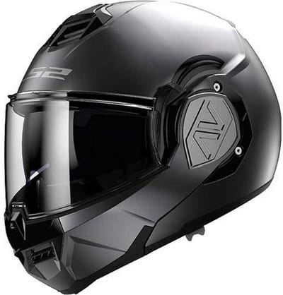LS2 FF906 Advant Solid Matt Titanium Systeemhelm - Maat M - Helm