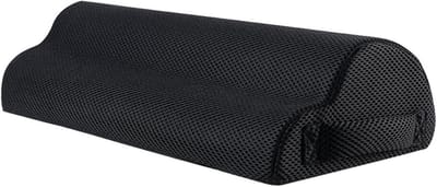 Voetsteun - Ondersteuning Kussen - Comfort Zitten - Antislip Bodem - 40 x 20 x 10 cm - Zwart
