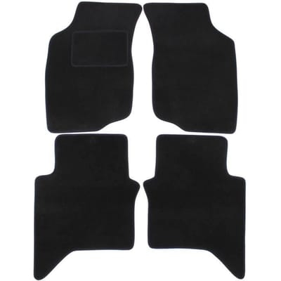 Tapis de sol - Toyota - Hilux - Velours noir - 4 pièces - Ajustement précis