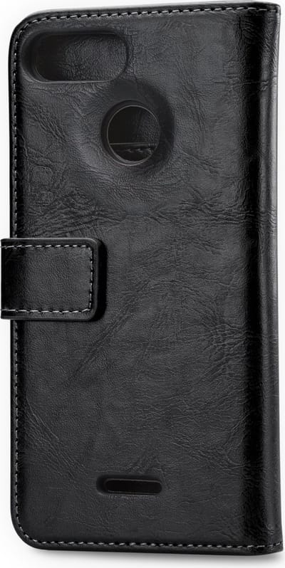 Mobilize Telefoonhoesje geschikt voor Xiaomi Redmi 6 Hoesje | Mobilize Elite Gelly Bookcase Portemonnee | Pasjeshouder voor 3 Pasjes | Telefoonhoesje voor Pinpas / OV Kaart / Rijbewijs - Zwart