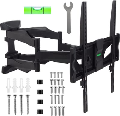 TV muurbeugel / wandbeugel / wandsteun 26-55 inch Maclean MC-781 Zwart