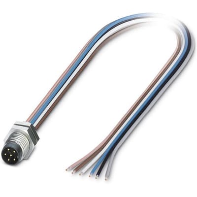 Phoenix Contact 1453494 Sensor/actuator inbouwconnector M8 Aantal polen (sensoren): 6 Stekker, inbouw 0.50 m 1 stuk(s) Piece