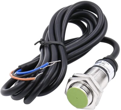 Allecto - Inductieve Sensor - 5mm Detectie - Voor Industriële Toepassingen - Groen - Voor Beveiligingssystemen - M18 Model