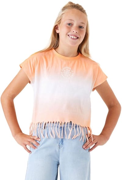 GARCIA Meisjes T-shirt Oranje - Maat 164/170