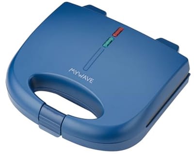 Sandwichmaker 750 W – Voor Diverse Levensmiddelen – Elektrische Grill met Antiaanbakplaten – 90° Openingsmechanisme