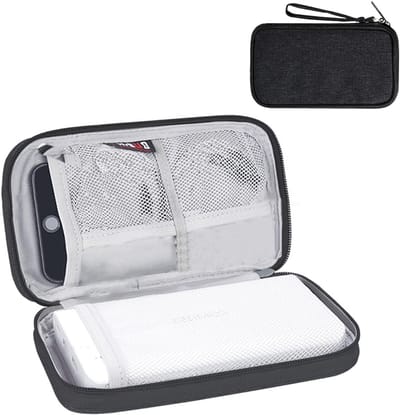 YOR® Kabel Organiser Tas - Organizer Tas - Zwart - 19cm x 11cm x 19cm
