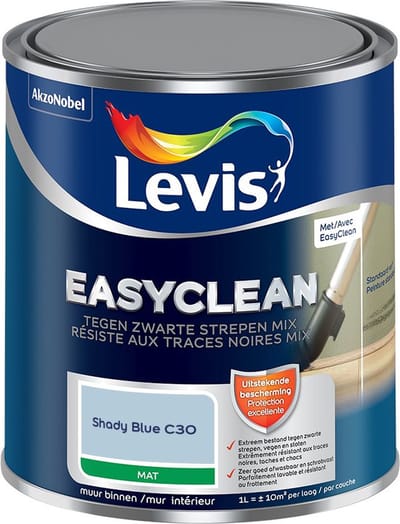 Levis - Easyclean Tegen Zwarte Strepen Mix - Shady Blue C30 - Mengverf - 1 L