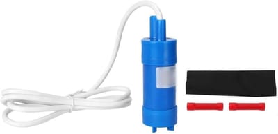 Waterpomp - Dompelpomp Camper - Mobiele Watervoorziening - Hoog Debiet 860L/U - 10.5 cm - Zwart