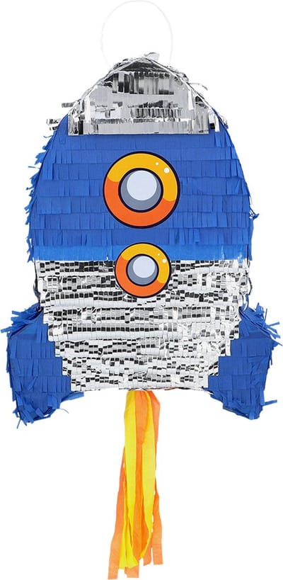 Boland - Piñata Raket - Verjaardag, Kinderfeestje, Themafeest - Ruimtevaart