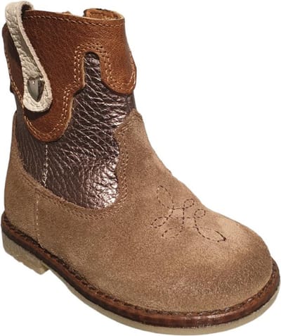 Develab - 42938 - LaarzenMeisjesKinderlaarsjes - Kleur: Taupe - Maat: 24