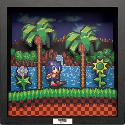 Pixel Frames - Sonic the Hedgehog Idle Pose