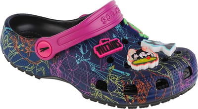 Crocs Disney Villains Classic Kids Clog 207722-001, voor meisje, Marineblauw, Slippers, maat: 29/30