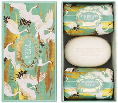Castelbel - Portus Cale White Crane zeepset 3 x 150 gram