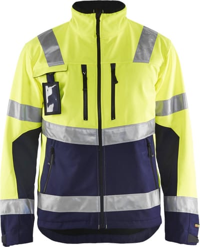 Blåkläder 49002517 High Vis. Softshell Jas