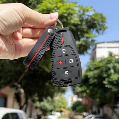 Étui à clés Porte-clés Pour Baic Motor Beijing Bj40 Bj80 Bj30 Bj60 Bj90 Bj20 F40 U7 X7 Eu5 U5Plus Accessoires de voiture Housse de clé en silicone