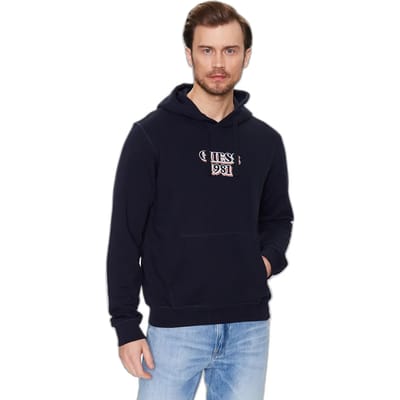 Sweatshirt geborduurde hoodie Guess