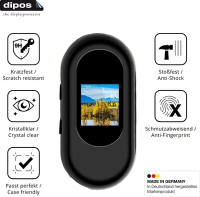 dipos – 2x Pantserfolie geschikt voor Nisanmoon SD10 | 9H Screenprotector