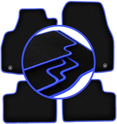 CARLUX-BLUE automatten voor: Opel Astra H sedan, hatchback, stationwagen, TwinTop, cabrio, coupé (2003-2010)