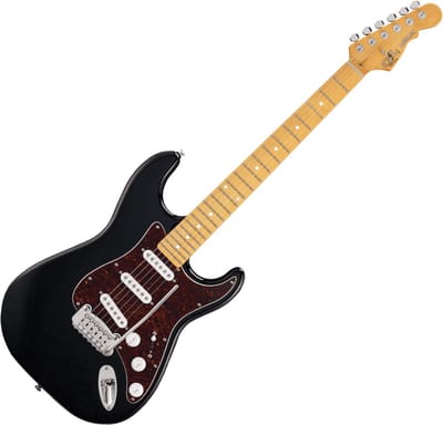 G&L Tribute Legacy Standard elektrische gitaar Gloss Black zwart