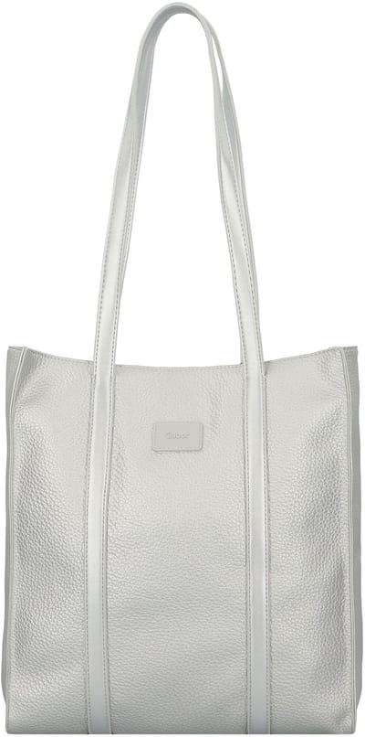 Gabor Shopper Schoudertas Elfie Zip Tote Bag Silver Zilverkleurig