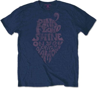Pink Floyd - SOYCD Vintage Heren T-shirt - S - Blauw