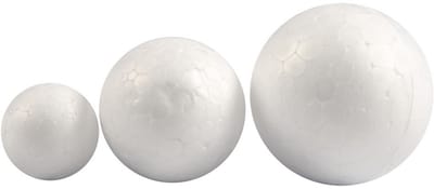 Creativ Company Polystyrene Balls Wit 12pcs.