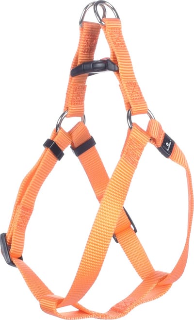 Flamingo Ziggi Step&go - Harnas Honden - Harnas Step&go Ziggi Oranje S 25-45cm 15mm - 1st - 124772 - 1st