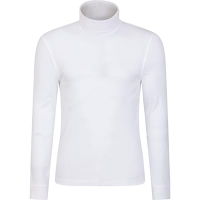 Mountain Warehouse Heren Meribel Katoenen Thermo Top (Wit)