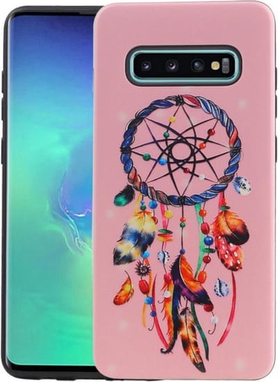 Dromenvanger Design Hardcase Backcover - Hoesje Geschikt voor Samsung Galaxy S10