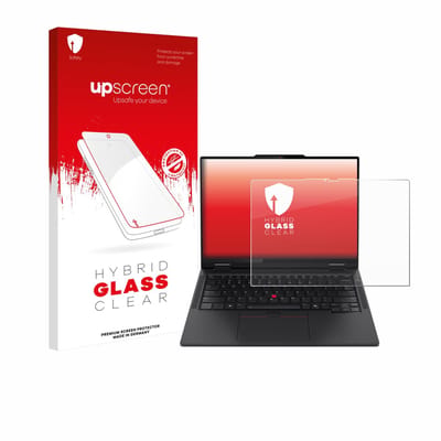 upscreen - Screenprotector voor Lenovo ThinkPad T14s 2-in-1 Gen 1 - Folie Beschermfolie Beschermglas transparant