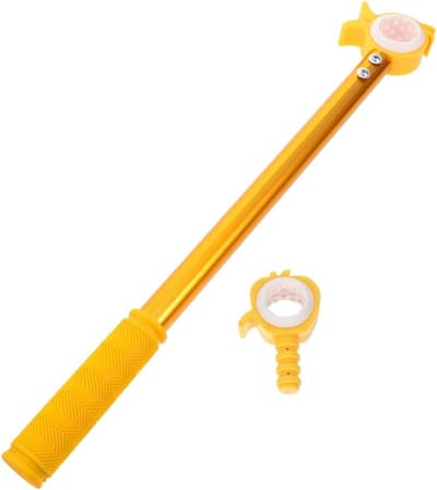 Universele Raamopener - Uitzetstok - Ramen Openen - Lichtgewicht Ontwerp - 45.5 cm - Goudkleurig
