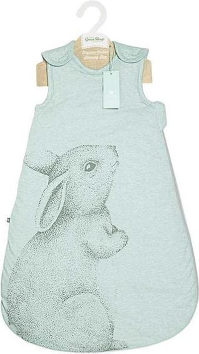 The Little Green Sheep Wild Cotton Sleeping Bag 2.5 Tog (6-18m) - Rabbit