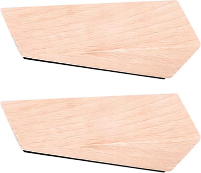 Houten Deurstoppers - Deurwiggen Antislip - Deuren Op Hun Plek Houden - Massief Houten Constructie