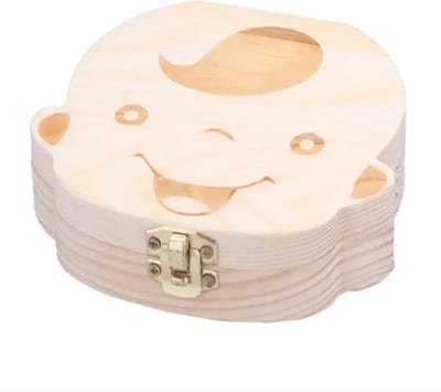 Scoby - Tandendoosje - Kraam cadeau - Melktanden - Opbergdoosje - Tandenfee - Jongen - Nederlandse Versie