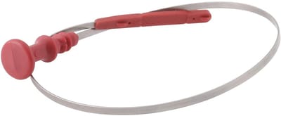 Dailygoods- Peilstok 1 Stuk - Motorolie Niveau Peilstok - Compatibel met Smart Cabrio 2000-2004 - Rood - Metaal - Nauwkeurige Gegevensfeedback - Oliepeilstok