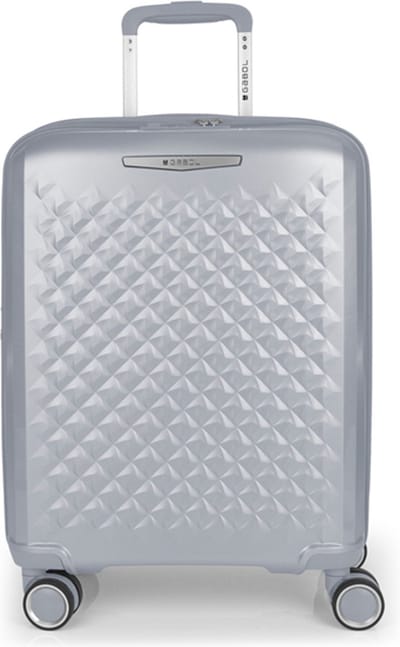 Gabol Queens 4 wielen Cabinewagen S 54 cm met uitbreidingsplooi - Harde bagage - TSA slot - plata