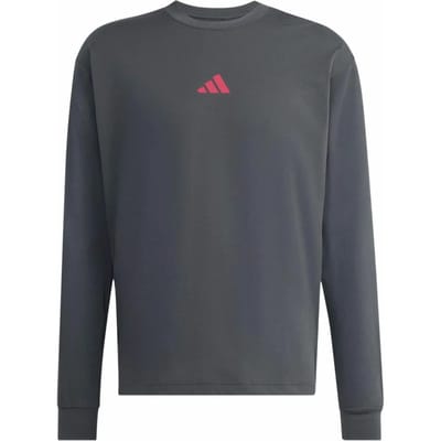 Adidas Running State Of Mind Graphic T-shirt T-shirts Heren - Grijs - Maat S - Poly Mesh