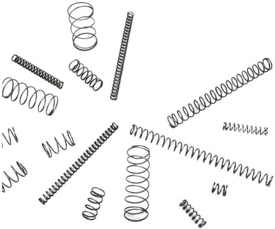 Drukveren - Compressieveren Staal - Reparaties Onderhoud - Roestbestendig Duurzaam - 10 stuks 40mm - Zilverkleurig